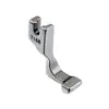 Pie prensatelas de cremallera invisible unilateral para máquina de coser industrial S518L pie prensatelas de cremallera invisible T168 pie prensatelas de cremallera unilateral