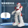 [Personalizável] Robô Inteligente Transfronteiriço com Diálogo por Voz, Detecção de Gestos, Brinquedo de Controle Remoto de Alta Tecnologia