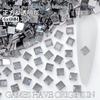 6mm Quadrado Strass Fundo Plano Cristal Vidro Diamante Cristal Adesivo Diamante DIY Unha Arte Joias Acessórios de Unha Vestíveis Fabricante Atacado