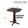 Juego de mesa y silla de estilo retro para restaurante western, sofá de cabina comercial, mesa y silla para cafetería, mobiliario para bar de comedor y restaurante