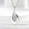 Europeo y Americano Transfronterizo Más Vendido Base de Latón Electrochapado Oro 18K Moda Circonita Pendientes Collar Set de Joyería Joyería para Orejas