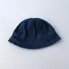Sombrero de Vaquero para Bebé, Sombrero de Pescador para Niños, Primavera, Otoño, Verano, Estilo Coreano de Moda, Sombrero de Cubo Delgado, Protección Solar para Niños y Niñas