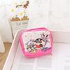 Bolsa de almacenamiento portátil para toallas sanitarias, ideal para viajes, para tías, de algodón, con diseño de crayón y luna nueva.