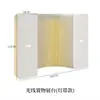 Vitrine branca de fábrica para amostras de cosméticos, display de armazenamento, display luminoso, suporte de exibição Nakajima