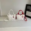 Comércio Exterior Estilo Hong Kong Retrô 2025 Estampada Grande Capacidade Nova Tendência Moda Texturizada Transversal Ombro Axila Bolsa para Mulheres