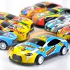 1:Modelo de Carro de Corrida 64 Ligas de Carbono Puxa e Solta, Brinquedo Durável para Meninos, Brinquedo de Presente para Vendedores Ambulantes
