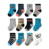 BÁSICOS PARA NIÑOS Calcetines de algodón nuevos con dibujos animados para niños de Amazon, calcetines antideslizantes para el suelo, calcetines de media pantorrilla para bebé, calcetines para niñas