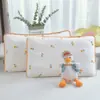 Funda de almohada de gasa arrugada 100% algodón absorbente de sudor Clase A para bebés y niños pequeños, Pieza única, Se vende por separado
