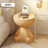 Mesa de noche alternativa creativa para niños, Mesa auxiliar para sofá del hogar, Estante de almacenamiento de dibujos animados, Mesa de café pequeña para mini apartamento en el dormitorio