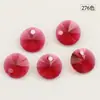 Cuentas de cristal de Austria en forma de OVNI, colgante pequeño para pulsera DIY, accesorios para collar 6200(6428) multicolor 6mm