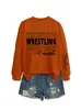 Sudadera Casual Cómoda para Mujer con Estampado de Brazo de Tía Luchadora Mi Amazon Ebay Sitio Independiente