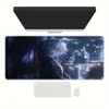 Alfombrilla de Ratón para Videojuegos E-Sports Bidimensional de Personajes de Anime, Alfombrilla Grande de Escritorio para Teclado de Computadora Gruesa y Resistente a las Manchas