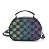 Bolso de Renderizado de Color Bolso Redondo Pequeño Cruzado de Moda para Mujer Primavera 2025 Versátil Estilo Occidental Nicho Bolso de Hombro