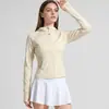 Roupa Esportiva de Yoga com Proteção Solar Feminina Proteção UV Esporte ao Ar Livre Jaqueta de Proteção Solar Leve Respirável Slim-fit Roupa de Proteção Solar