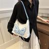 Moda 2024 Mochila Escolar Nueva para Estudiantes Textive Hermosa Personalidad Hombro Axila Bolso Mochila de Gran Capacidad Mujeres