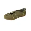 Zapatillas de entrenamiento alemanas para mujer en stock, nuevo modelo de verano 2026, zapatos casuales de suela gruesa para aumentar la altura, cómodos, huecos, transpirables, zapatillas versátiles