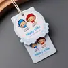 Etiquetas para Ropa Infantil Tienda de Ropa Etiquetas Lindas de Dibujos Animados Certificado Ropa Lista para Usar Etiqueta de Tarjeta Logo de Tarjeta Tarjeta Colgante Personalizada