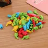 Papelaria Criativa Borracha Macia Pegador de Lápis em Formato de Peixe, Pegador Corretor de Escrita para Lápis de Criança Estudante Fofo, Venda Direta do Fabricante