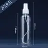 Frasco Spray, Frasco Spray, Frasco Spray Pequeno, Frasco Vazio Recarregável para Viagem, Frasco de Plástico, Frasco Spray de Névoa Fina Hidratante, Frasco Spray Pequeno