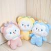 Peluches venta al por mayor transfronteriza lindo flujo nuevo muñeco de ocho pulgadas muñeco de máquina boda lanzamiento lote de muñecos pequeños