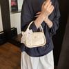 Bolso de Mano Cuadrado Pequeño Moderno y Elegante para Mujer 2025 Nuevo Bolso de Hombro Casual Versátil Transfronterizo de Textura de Alta Calidad Bolso Bandolera