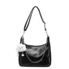 Bolso de Axila para Mujer 2025 Nuevo Popular Tejido de Nicho de Moda Bolso de Hombro Estilo Occidental Simple Bolso Tote Cruzado Gran Capacidad