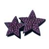Grampo de cabelo de estrela requintado grampo de cabelo totalmente cravejado de diamantes estilo design presilha de quebra presilha lateral nova presilha para franja de estrela de cinco pontas