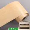 Borde de Marco de Puerta con Veta de Madera Cinta Adhesiva de Borde Cubierta Autoadhesiva para Moldura de Puerta Papel Adhesivo de Reparación de Daños en Puerta de Madera Cubiertafea para Marco de Ventana Madera Falsa