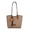 Bolsa Tote de Moda Color Block de Grande Capacidade para Comércio Exterior Transfronteiriço 2026 Nova Versátil Elegante para o Dia a Dia Ombro Sub-braço para Mulheres
