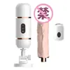 Tibei Black Tornado Flagship Mini Máquina de Pistola Inserción y Calentamiento Totalmente Automáticos Masajeador Masturbador Femenino de Pene Telescópico