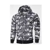 . Novo Suéter Casual Camuflado para Esportes ao Ar Livre Masculino Top Camuflado Sublimado