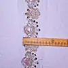 Novo Ponto 6cm Lantejoula Contas Bordado Renda Acessórios Vestido de Casamento Acessórios DIY Estilo Étnico Renda