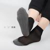 Medias de algodón para mujer con fondo de acero, medias de verano transpirables de terciopelo cortas de seda, calcetines delgados antideslizantes absorbentes del sudor, una generación de cabello