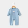 Ropa interior térmica de primera capa Pijama para bebés, Primavera, Otoño e Invierno Mameluco de manga larga Ropa para recién nacidos Mono Traje para gatear