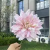 Flor Artificial Dahlia Maillard Fiesta Única Boda Decoración del Hogar Flor Falsa Venta al por Mayor