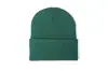 Gorro de Punto Transfronterizo Amazon Más Vendido Suministro Directo de Fábrica En Stock Panel de Luz Acrílico Versátil Europeo y Americano para Adultos Gorro Fluorescente para el Frío