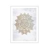 Pintura decorativa triple sin marco con patrón de flor de mandala beige estilo europeo para sala de estar, sala de yoga, pared de fondo, colgante de pared AliExpress