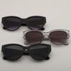 Nuevas gafas de sol para mujer, estilo retro europeo y americano, con montura grande, para hombre, de comercio exterior, anti-ultravioleta Toad