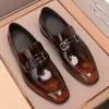 Zapatos Europeos para Hombre Otoño e Invierno 2025 Mocasines a Cuadros Piel Genuina Slip-On Casual Casual Transpirables Más Fáciles de Combinar Zapatos de Piel