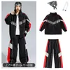 Ropa Moderna para Niños de Street Dance Hip-Hop Niños Danza Jazz Ropa para Niñas Moderna Fresca de Moda Escenario de Niños Batería