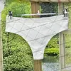 Nova Tanga de Seda Gelada Estilo Europeu e Americano, Virilha Sexy de Algodão Puro Sem Costura, Calcinha Simples de Peça Única Cor Sólida para Jovens Mulheres