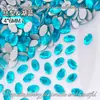 Decorações para Unhas 4*6mm Formato de Ovo de Pombo Oval de Fundo Plano Irregular, Acessórios de Unhas Tendência Super Brilhantes Atacado