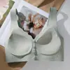(Patente de diseño) Apertura frontal con broche correa ancha para ropa interior de mediana edad y ancianos sujetador de lactancia para damas no magnético fabricantes venta al por mayor