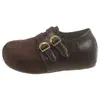 Mocasines casuales 2026 sin cordones y de suela blanda, un nuevo estilo de nicho de zapatos inspirados en Birkenstock, zapatos de maternidad para mujer, diseño retro de otoño