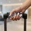 Funda Impresa Digitalmente para Asa de Maleta, Protector de Asa, Funda para Asa de Maleta de Ruedas, Cubierta de Agarre, Funda para Reposabrazos de Cochecito de Bebé