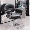 Sillas de barbero de alta gama diseñadas para salones de peluquería populares y cadenas de tiendas; sillas sencillas reclinables adecuadas para cortes de pelo, permanentes y tintes