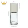 Fábrica em estoque atacado novo AD frasco roll-on feminino 50ml frasco com esfera loção corporal desodorante lenço frasco de vidro reto redondo