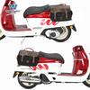 Coche muscular Wolf adecuado para el sur de Feige 150 bolsa lateral bolsa lateral caja lateral retro modificación bolsa para casco impermeable liberación rápida