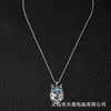Amazon Collar con Cabeza de Lobo Estilo Europeo y Americano Personalidad Colgante de Cabeza de Lobo de Moda Joyería al por Mayor Diseño Europeo y Americano