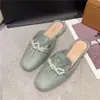 Zapatos de Mujer Talla Grande Zapatos de una Sola Capa Fondo Plano de Mujer Combinan con Todo Vintage Zapatos Puntiagudos Perezosos Mocasines Zapatos de Leche Cuatro Estaciones Zapatos Doug